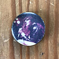 Saxon - Pin / Badge - SAXON Biff Byford 1980s crystal pin