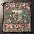 Twisted Sister - Patch - Twisted Sister - Come out and play Tour 1986