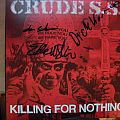 Crude Ss - Tape / Vinyl / CD / Recording etc - signed Crude SS-  Killing for nothing lp