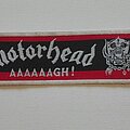 Motörhead - Patch - Motörhead,- Aaaaaagh patch