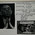 Agathocles - Other Collectable - original Agathocles flyer