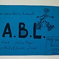 A.B.L. - Other Collectable - original A.B.L. demo flyer