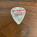 Iron Maiden - Other Collectable - Iron Maiden Janick Gers book of souls guitar pick