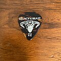 Iron Maiden - Other Collectable - Iron Maiden Legacy of the Beast 2019 Janick Gers guitar pick.