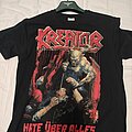 Kreator - TShirt or Longsleeve - Kreator Tour Shirt, Hate Uber Alles artwork.