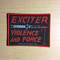 Exciter - Patch - Exciter - Violence and Force patch