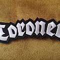 Coroner - Patch - Coroner logo shaped embroidered patch