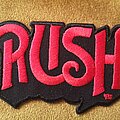 Rush - Patch - Rush logo shaped embroidered patch