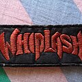 Whiplash - Patch - Whiplash embroidered logo patch