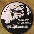 Hellhammer - Patch - Hellhammer Triumph of Death... round embroidered patch