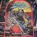 Sodom - Patch - Sodom - 40 Years At War (red border)