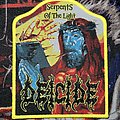 Deicide - Patch - Deicide - Serpents Of The Light (yellow border)