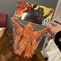 Gwar - Other Collectable - Gwar Oderus Urungus figure (Orange w/ Green Splatter)