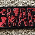 Gwar - Patch - GWAR red logo patch