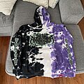 Infant Annihilator - Hooded Top / Sweater - Infant Annihilator tie dye hoodie Shibori Threads