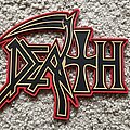 Death - Patch - Death logo rubber patch