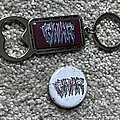 Gwar - Other Collectable - GWAR Bottle opener keychain and button