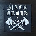 Blackbraid - Patch - Blackbraid Crossed tomahawks screen-printed patch