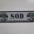 S.O.D. - Patch - S.O.D. Stormtroopers of Death Speak English or Die