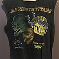 Slayer - TShirt or Longsleeve - Slayer CLASH OF THE TITANS 1990 tour shirt