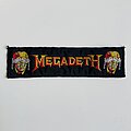 Megadeth - Patch - Megadeth, strip patch