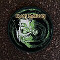 Iron Maiden - Patch - Iron Maiden - Somewhere in Time, green circle