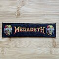 Megadeth - Patch - Megadeth, strip patch