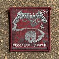 Metallica - Patch - Metallica - Creeping Death, red border