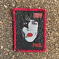 Kiss - Patch - KISS - Paul Stanley, red border patch
