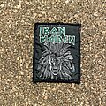 Iron Maiden - Patch - Iron Maiden - Debut Album (green glitter) , patch