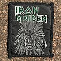 Iron Maiden - Patch - Iron Maiden Debut Eddie green logo patch