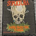 Sepultura - Patch - Sepultura Death from the Jungle Patch - Blue Grape 1990