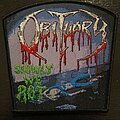 Obituary - Patch - Obituary - Slowly We Rot Woven Patch