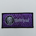 Motörhead - Patch - Motörhead Black/purple glitter patch.