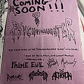 Prime Evil - Other Collectable - Prime Evil Psycho slaughter zine “coming soon” ad