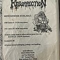 Resurrection - Other Collectable - Resurrection Merch slip