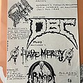 Death - Other Collectable - Death, DBC tour flyer