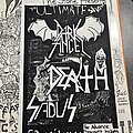 Death - Other Collectable - Dark Angel/Death 89 tour flyer