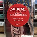 Autopsy - Tape / Vinyl / CD / Recording etc - Autopsy acts of the unspeakable sealed cassette