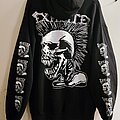 Exploited - Hooded Top / Sweater - The Exploited Original 1998 Total Chaos Hoodie NOS 4 sided print Popworld...
