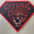 Cannibal Corpse - Patch - Cannibal Corpse Torture (Red Border)