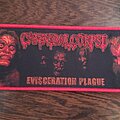 Cannibal Corpse - Patch - Cannibal Corpse Evisceration plague woven strip patch