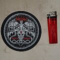 Watain - Patch - Watain lawless darkness woven circle patch