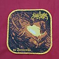 Angelcorpse - Patch - Angelcorpse inexonerable gold glittery woven patch