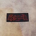 Exhorder - Patch - Exhorder Logo Patch