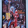Iron Maiden - Patch - Iron Maiden Bring Your Daughter To The Slaughter Patch Black Border
