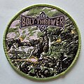 Bolt Thrower - Patch - Bolt Thrower Honour Valour Pride Circle Patch Green Border