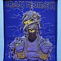 Iron Maiden - Patch - Iron Maiden Powerslave Patch Blue Border