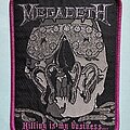 Megadeth - Patch - Megadeth Killing Is My Business...Patch Purple Border