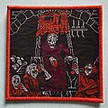 Death - Patch - Death  Scream Bloody Gore Patch Red Border